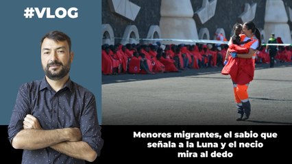 Menores migrantes, el sabio que señala a la Luna y el necio mira al dedo.