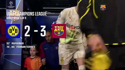 HIGHLIGHTS | BORUSSIA DORTMUND 2 vs 3 FC BARCELONA | UEFA CHAMPIONS LEAGUE 24/25 ⚽