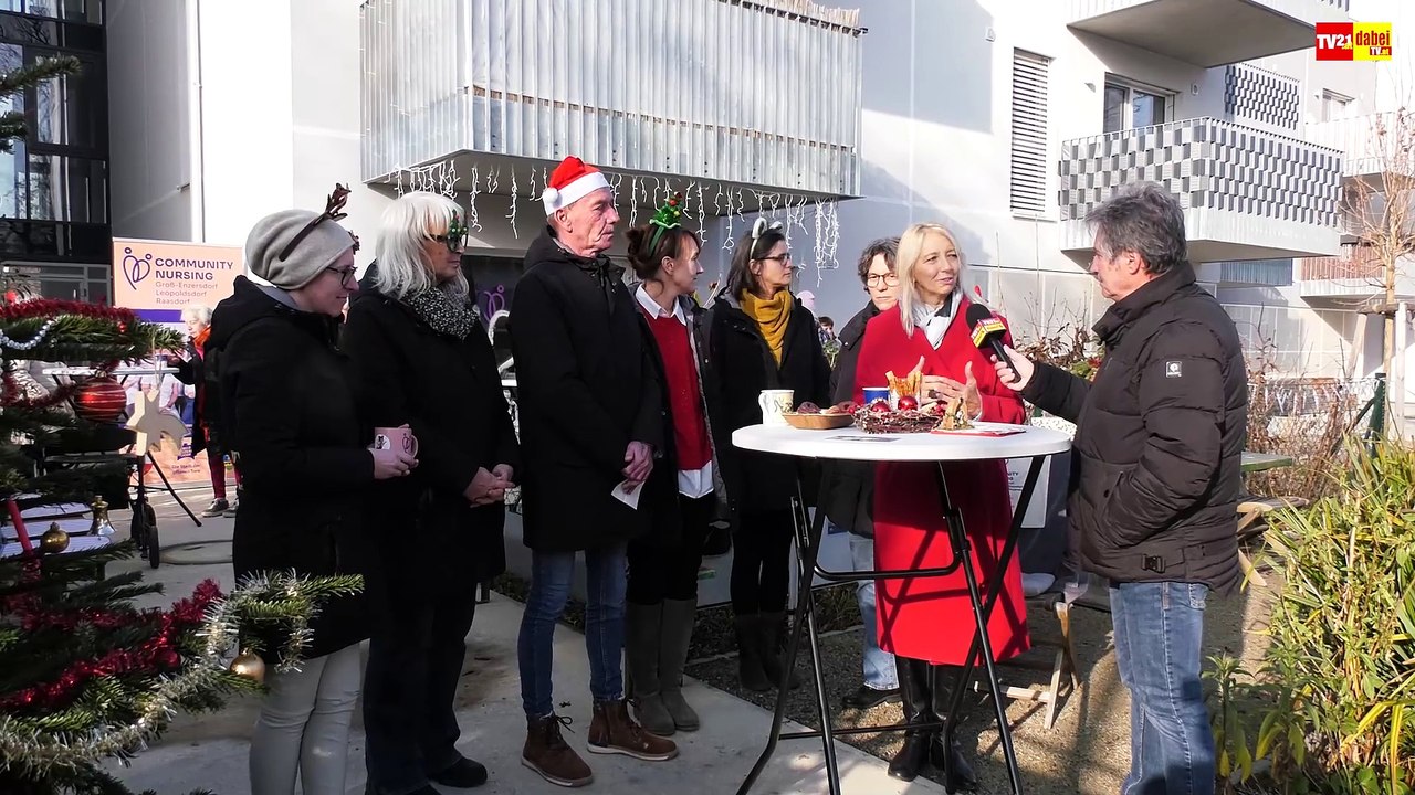 Adventfenster Nr 12 - Community nursing Groß-Enzersdorf