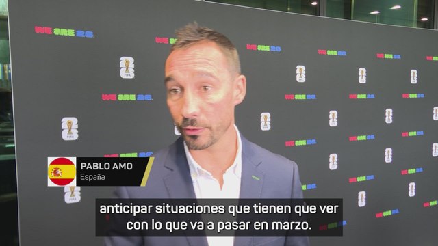 Pablo Amo: Queremos estar en el Grupo E