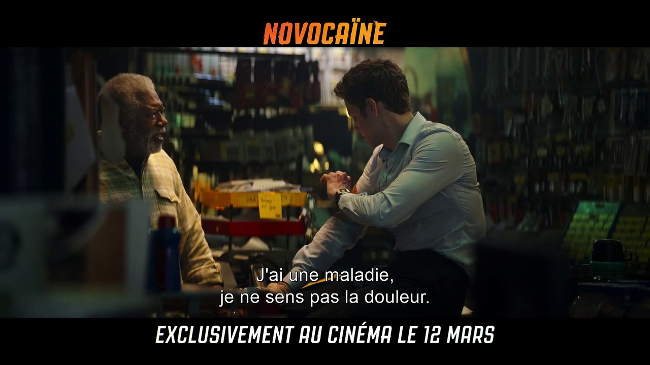 NOVOCAINE : bande annonce VOST avec Jack Quaid