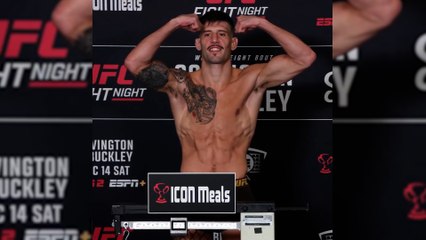 Con suspense... pero Joel Álvarez da el peso antes del UFC Tampa