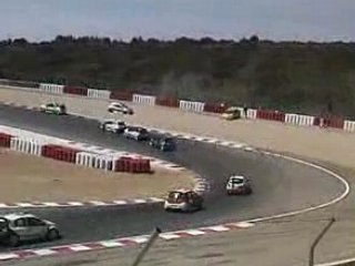 CLIO CUP LEDENON 2008 CRASH