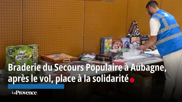 Braderie Secours Populaire à Aubagne