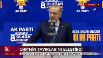 Cumhurbaşkanı Erdoğan, AK Parti Kocaeli 8. Olağan İl Kongresi'nde konuştu