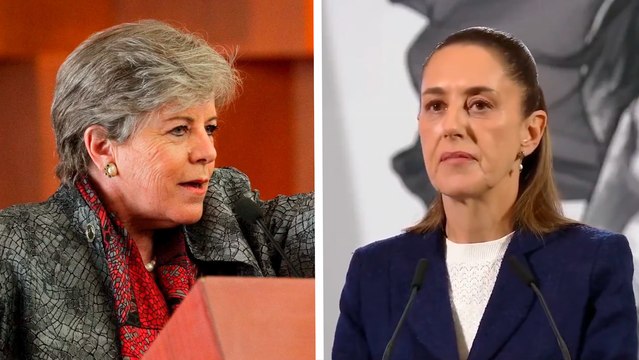 Claudia Sheinbaum defiende a Alicia Bárcena por boda en el MUNAL: No es justa esta crítica