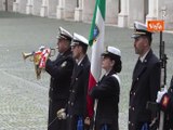 Mattarella incontra in Quirinale il Presidente della Palestina Abu Mazen