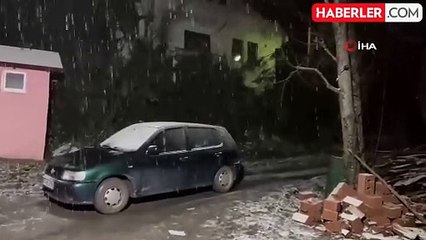 Kastamonu'da Yüksek Kesimlerde Kar Yağışı Etkili Oluyor