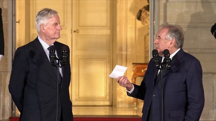 François Bayrou, nouveau Premier Ministre : "Nul plus que moi ne connaît la difficulté de la situation."