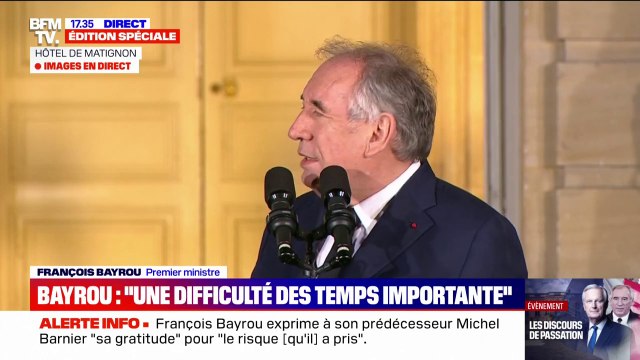 François Bayrou: Cette question-là: déficit et dette, pose un problème moral