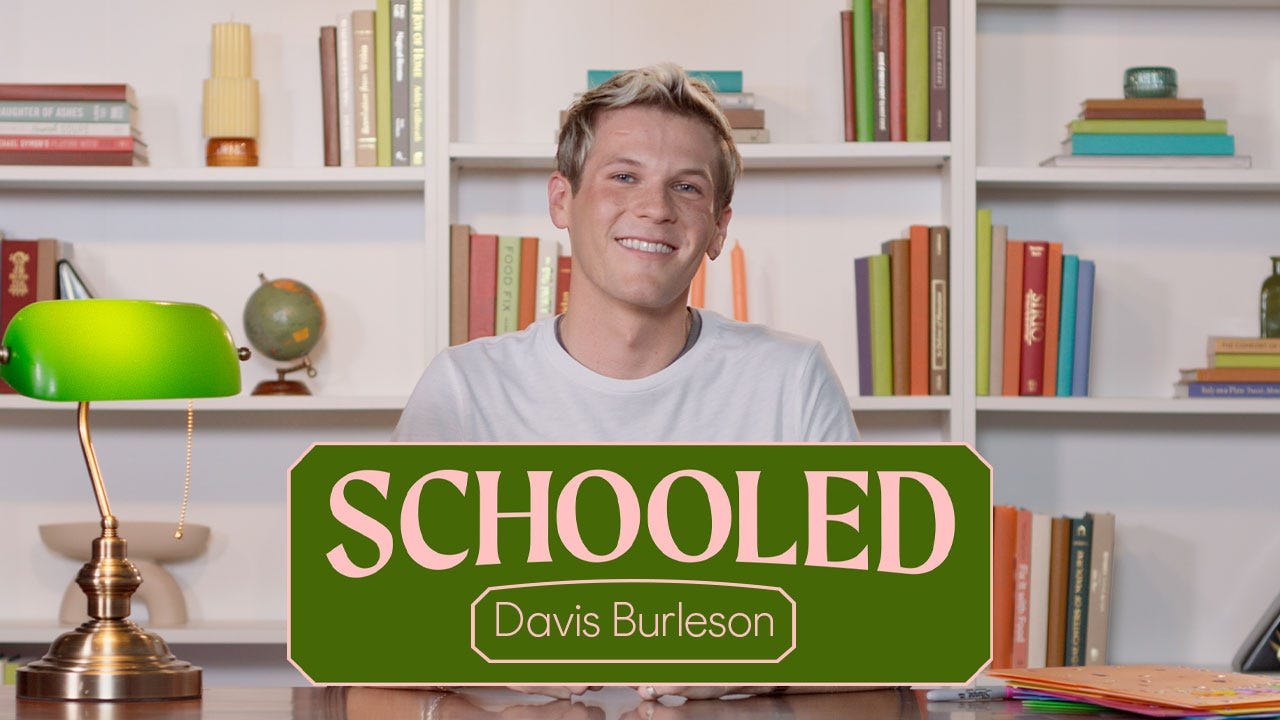Davis Burleson Tackles Math, Metaphors, and Ariana Grande | Schooled | Seventeen