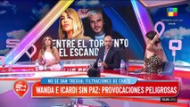 El encuentro de L-Gante, Maxi López y L-Gante que enloqueció a Mauro Icardi: provocación y enojos