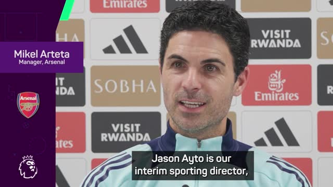 Interim sporting director Ayto has Arsenal's full support - Arteta