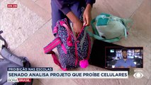 Senado analisa projeto que proíbe uso de celular nas escolas