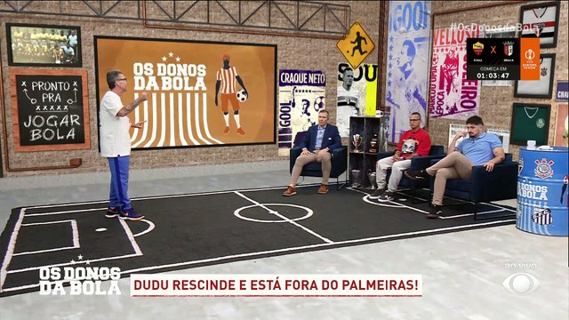 “Sempre se coloca na frente do Palmeiras”: Neto detona Leila Pereira após rescisão de Dudu