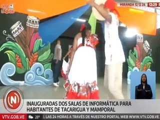 Inauguran dos salas de informática para el desarrollo estudiantil en el edo. Miranda