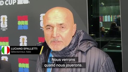 Italie - Spalletti : "Il y a des pièges partout !"