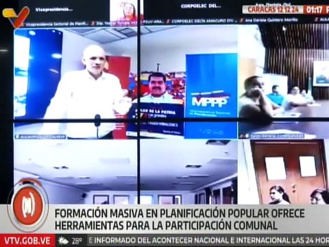 Min. Planificación ofrece jornada formativa en planificación popular como vía para la participación