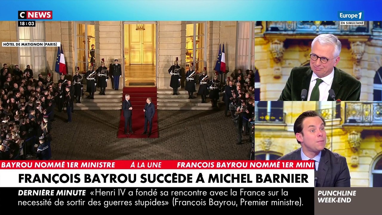 Thierry Cabannes - François Bayrou succède à Michel Barnier