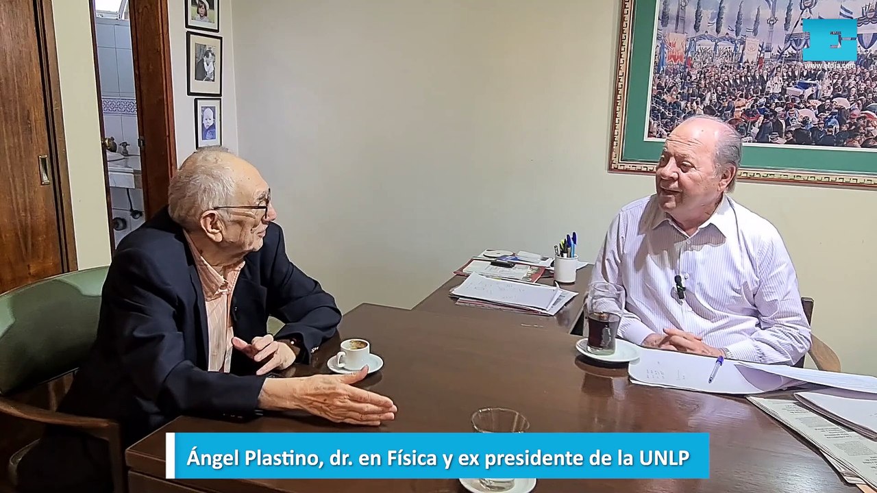 Ángel Plastino, dr. en Física y ex presidente de la UNLP
