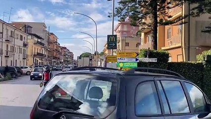 Vibo, rotatoria viale Affaccio