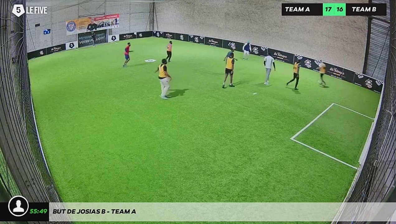 But de Josias B - Team A