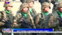 AFP thanks Congress for add’l daily subsistence allowance for soldiers