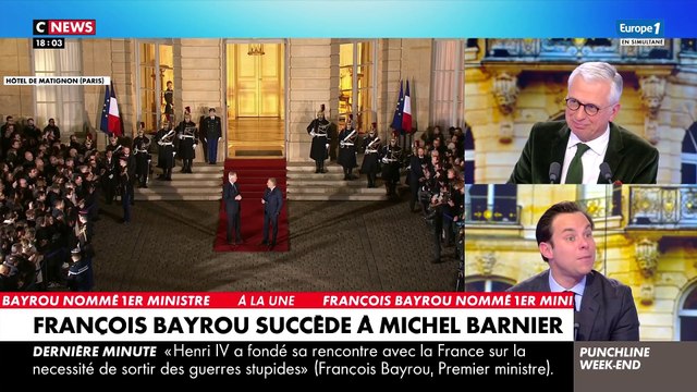 Thierry Cabannes - François Bayrou succède à Michel Barnier