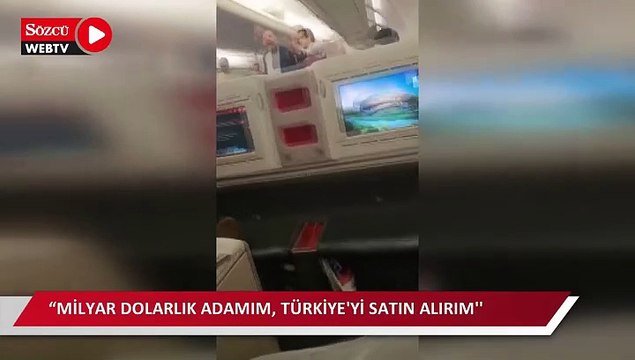 Petlas Yönetim Kurulu Üyesi Özcan, uçakta olay çıkardı