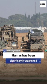 Hamas has been significantly weakened