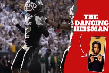 Travis Hunter’s wild dance moves on the football field could get him the ‘Heisman’ of celebrations