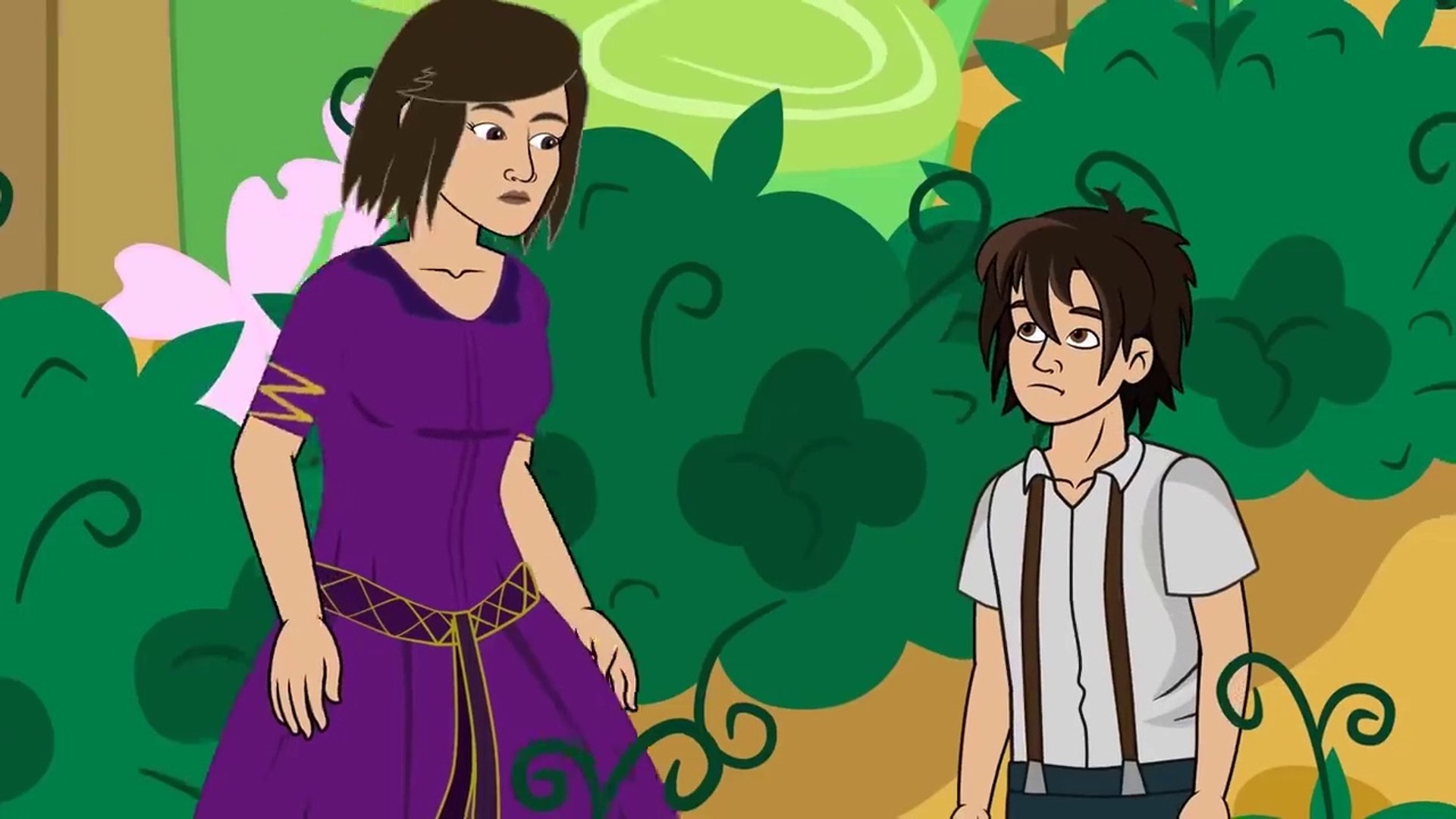 Jack and the beanstalk... Urdu Fairytale for kids. Islamic and informative channel