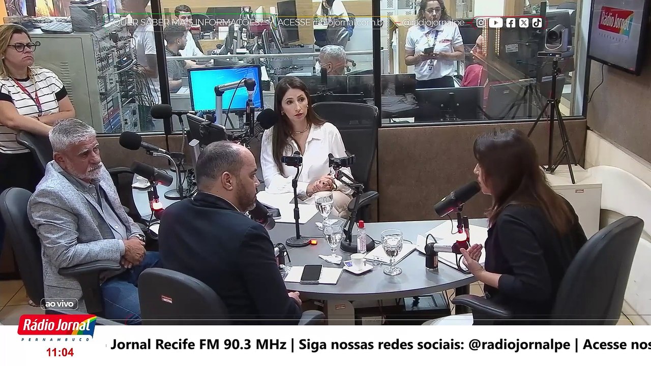 “Nós somos o estado do Brasil que mais investe recurso em transporte coletivo”, diz Raquel Lyra em entrevista ao SJCC