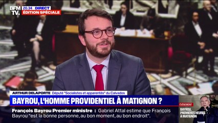 François Bayrou à Matignon: "C'est à la fois l'homme du passé et du passif", pour Arthur Delaporte (PS)