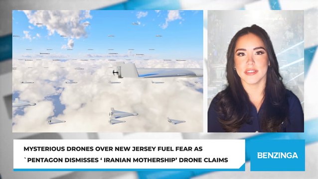 Mysterious Drones Over New Jersey Fuel Fear As Pentagon Dismisses ' Iranian Mothership' Drone Claims