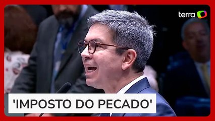'Vamos pagar mais por flores e fraldas do que por armas', diz Randolfe sobre imposto seletivo
