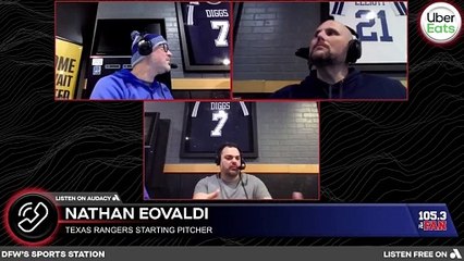 Nathan Eovaldi on re-signing with Texas, getting back to the postseason