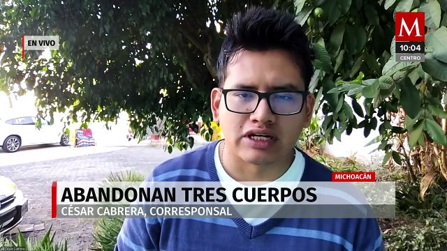 Abandonan tres cuerpos maniatados en carretera de Cotija, Michoacán