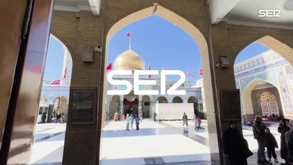 Nico Castellano, enviado especial en Siria, visita el santuario chií de Saida Zainab, cercano al regimen de Al-Asad