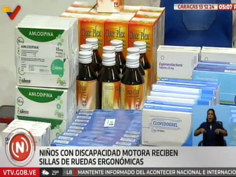 Caracas | Niños con discapacidad motora son beneficiados con entrega de ayudas técnicas