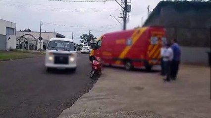 Jovem de 19 anos fica ferida em acidente no Periolo