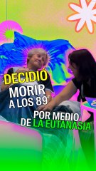 Esta mujer de 89 años se despidió acompañada por sus seres queridos.