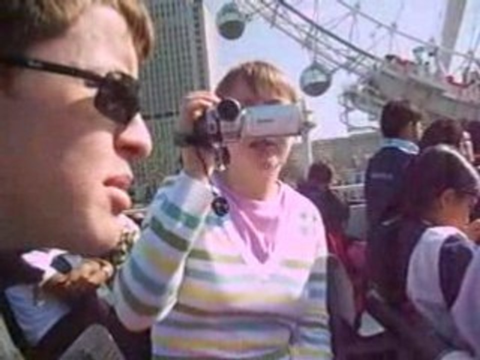 Sur le bateau, Londres en Mars 2007