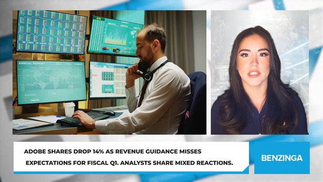 Adobe Shares Drop 14% as Revenue Guidance Misses Expectations for Fiscal Q1. Analysts Share Mixed Reactions.