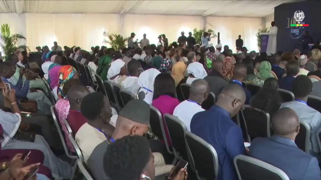 intégralité de l’allocution du Chef de l’État à l’occasion de la célébration du centenaire de l’Institut Pasteur de Dakar, marquée par l’inauguration du Vaccinopôle de Diamniadio.