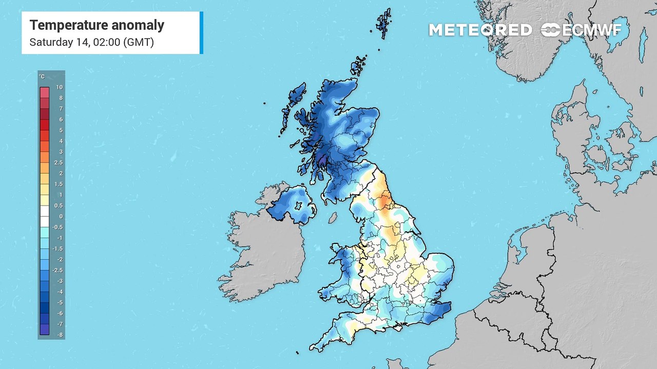UK Weather: Midler temperatures dominate the weekend weather
