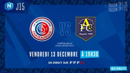 J15 I LB Châteauroux – Aubagne FC (2-7)