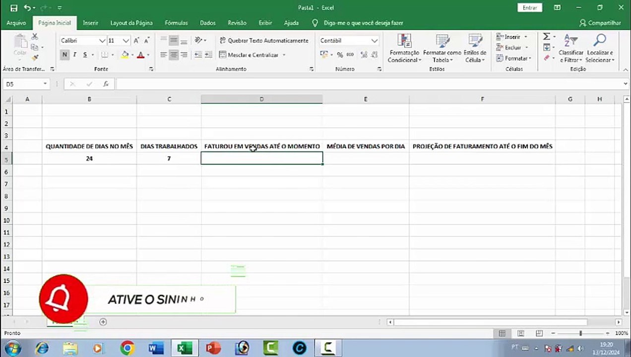 Aprenda Como Fazer Projeção De Vendas Pelo Excel Confira a Dica