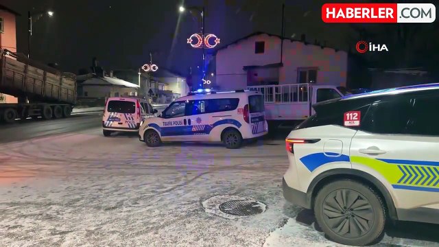 Polislerin Üzerine Tır Sürdü, Gece Uyurken Yakalandı