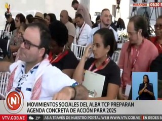 Caracas | Movimientos sociales del ALBA-TCP preparan agenda concreta para el 2025